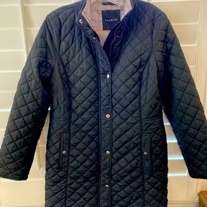 Talbots Long Quilted coat